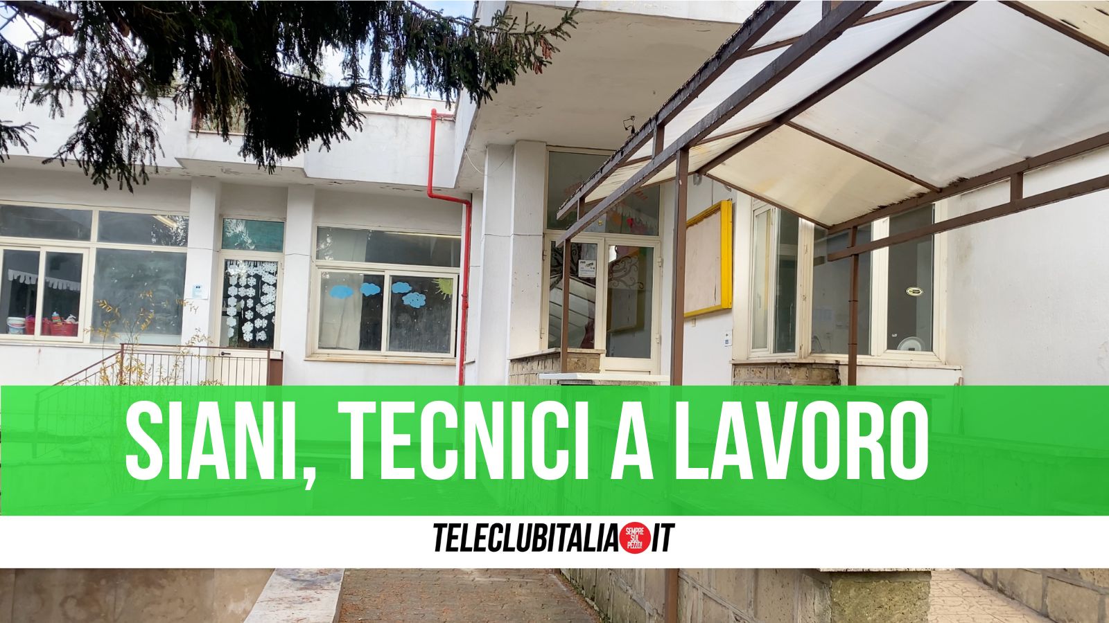 Riscaldamenti, tecnici a lavoro alla scuola Siani di Villaricca