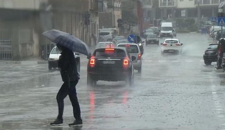 Campania, ancora pioggia e temporali: 24 ore di allerta meteo