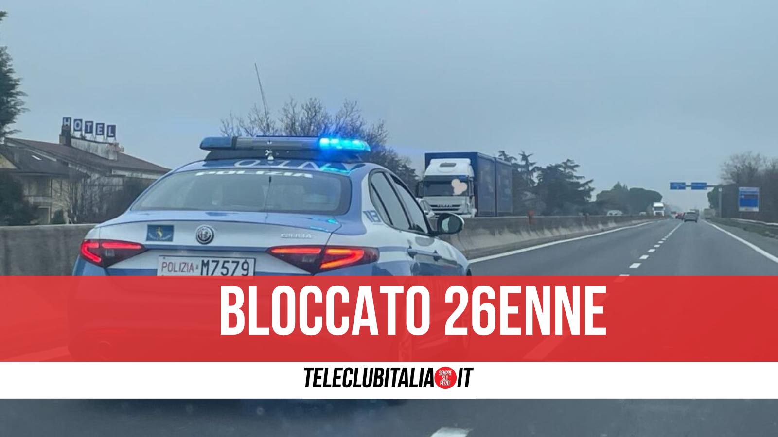 Sorpreso su auto rubata a Ottaviano: 26enne seguito e arrestato nei pressi di un’officina