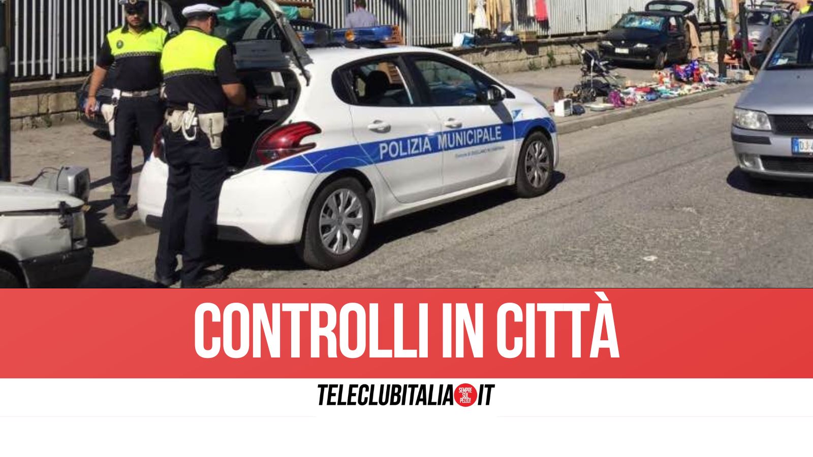 Giugliano, pugno duro della Polizia Locale: 288 multe per sosta vietata e 23 veicoli sequestrati