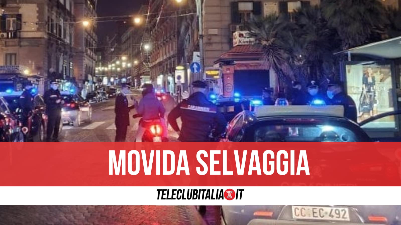 Napoli, 14enne investe militare con lo scooter: bloccato. Denunciati anche giovani con coltelli