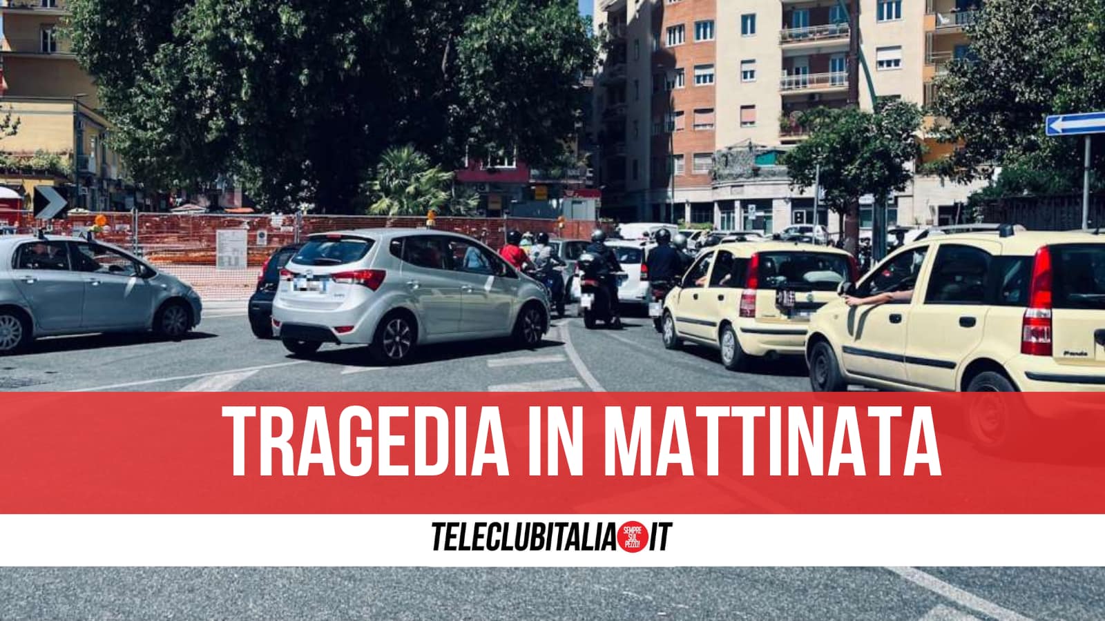 Vomero, ha un malore e si schianta contro i negozi: morto 70enne. Traffico in tilt