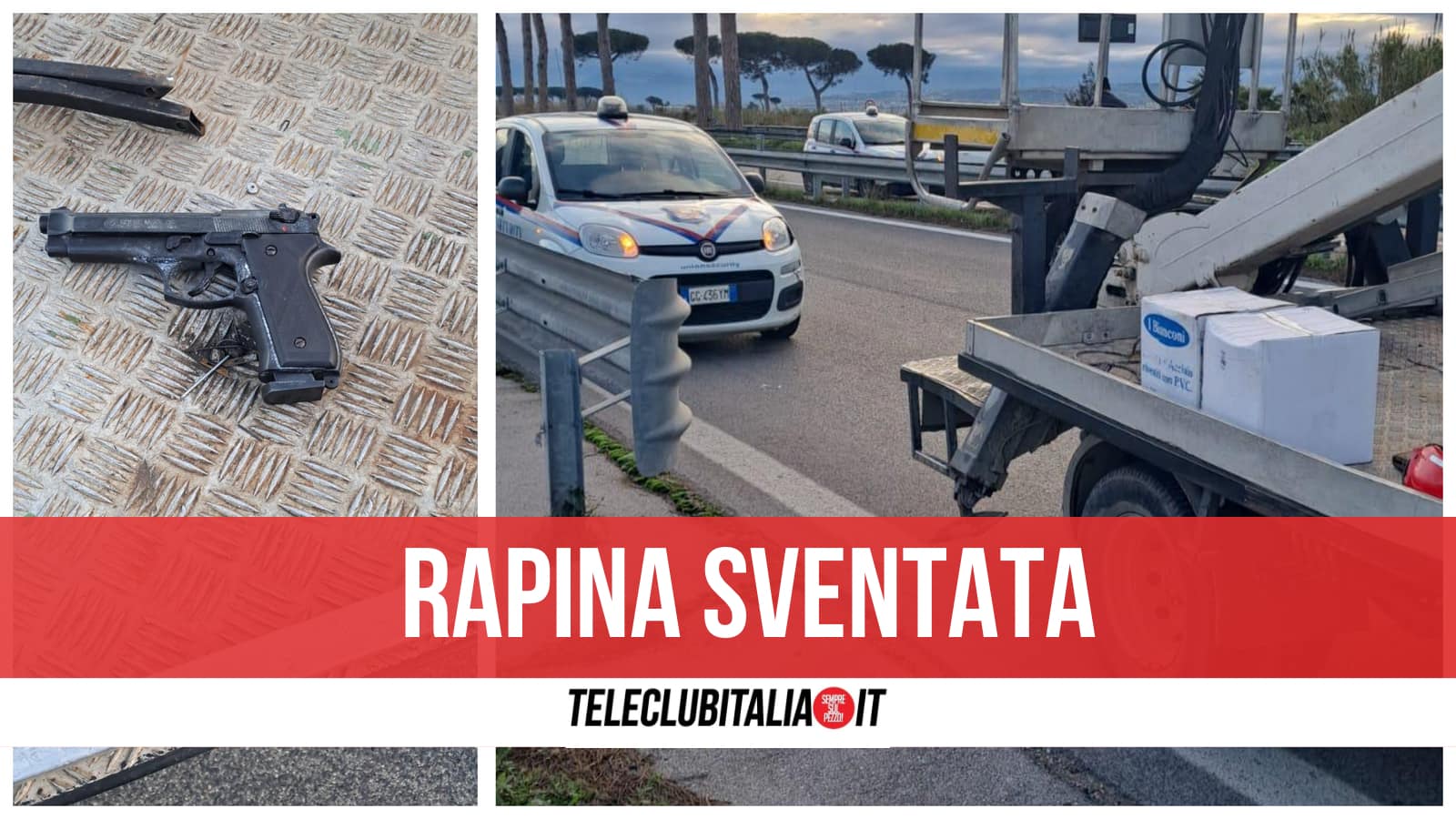 Giugliano, rapina a un camion sventata da Union Security: recuperata l’arma