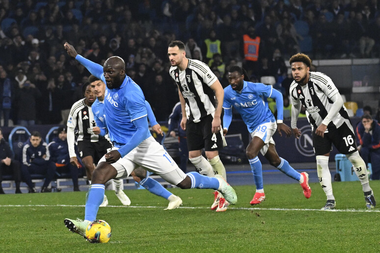 Napoli continua a sognare, ribaltata la Juventus 2 1 con un super secondo tempo, decidono Anguissa e Lukaku.