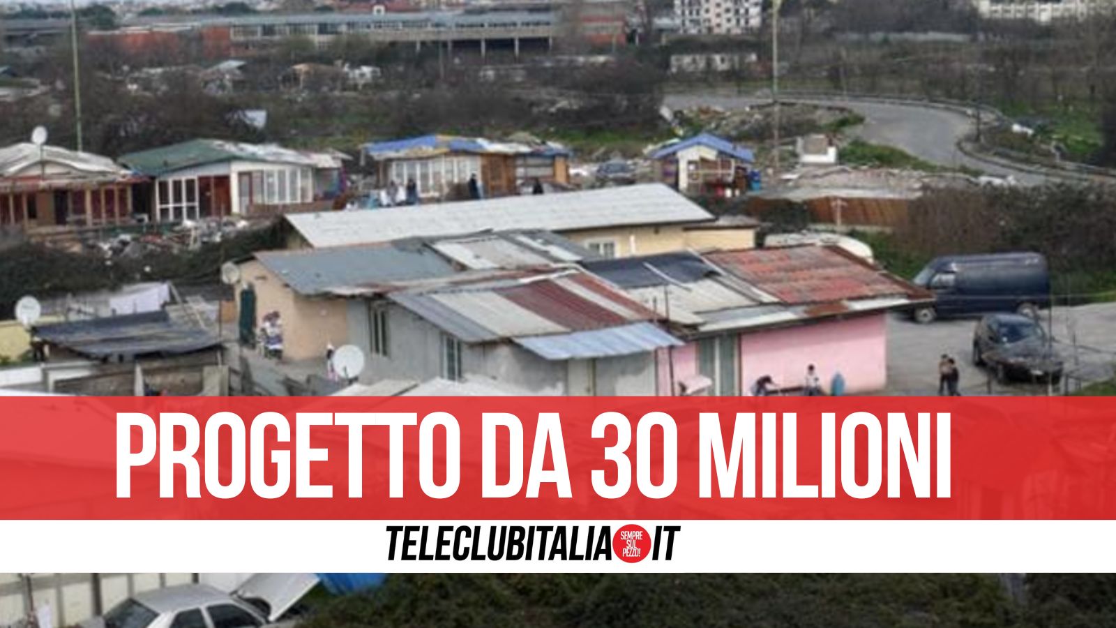 Campo rom Scampia, arriva l’accordo: “Verrà smantellato e bonificato. Famiglie spostate in abitazioni adeguate”