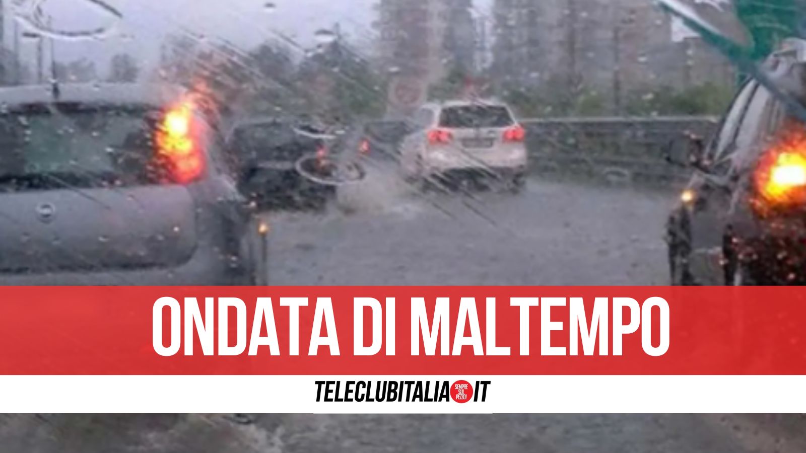 Campania: in arrivo piogge intense e neve a bassa quota, temperature vicine allo zero