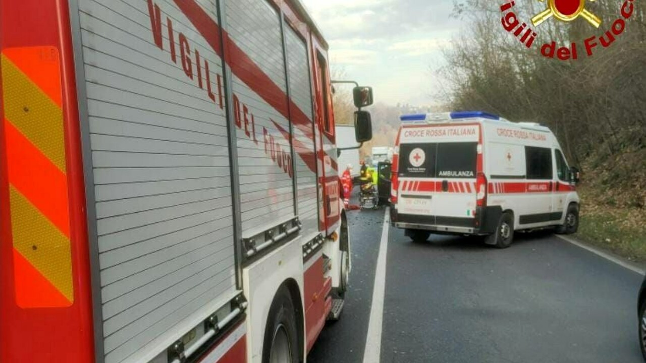 Incidente Vigili Fuoco Ambulanza 2