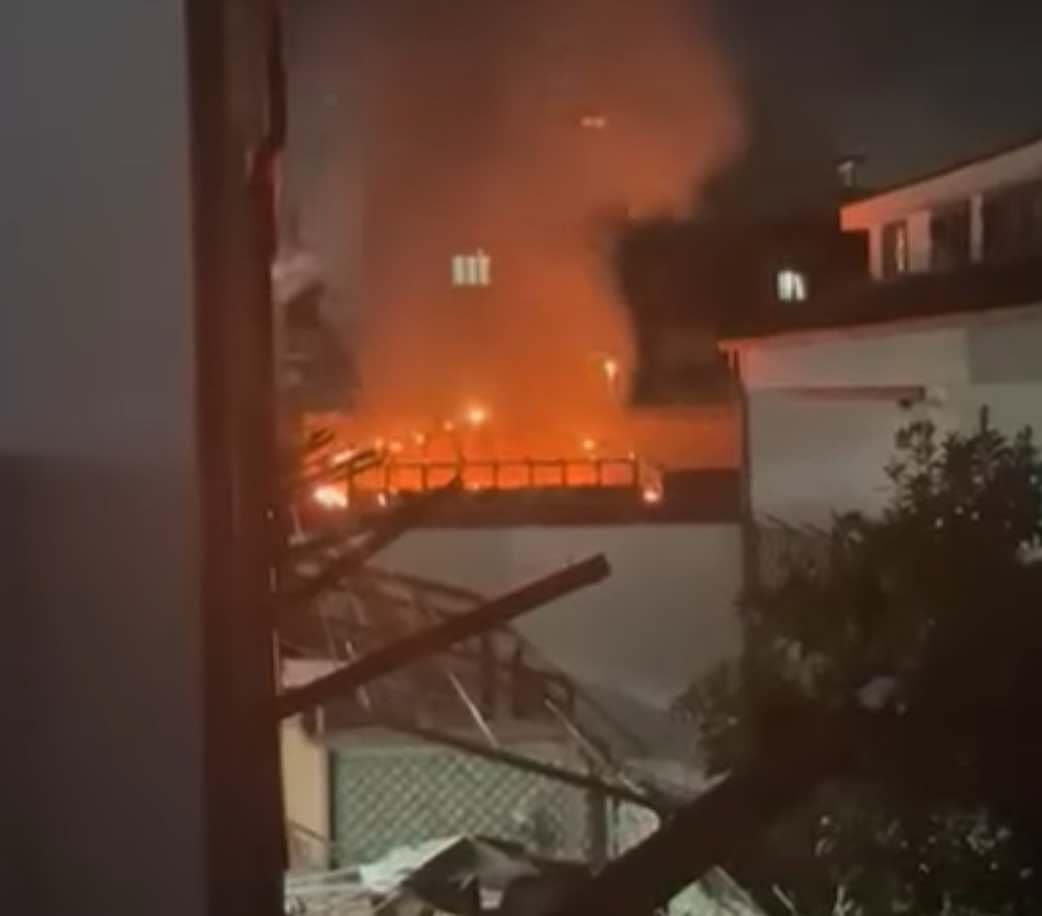 Mugnano Incendio Ada Negri