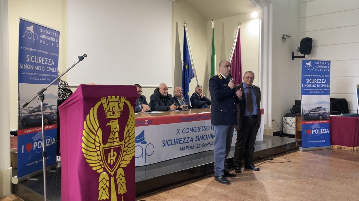 Sindacato Sap Polizia Decimo Congresso Napoli