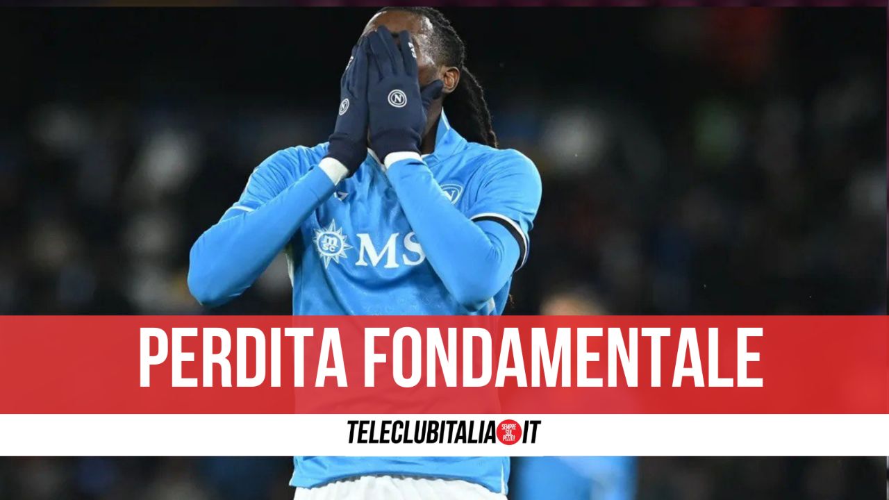 Il Napoli perde Anguissa con l’Inter, c’è la lesione per il camerunense