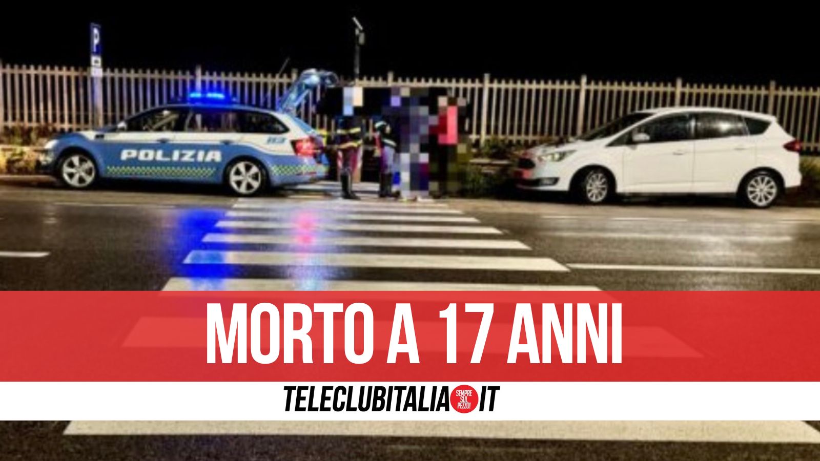 Napoli, investito sulle strisce: morto il 17enne Domenico