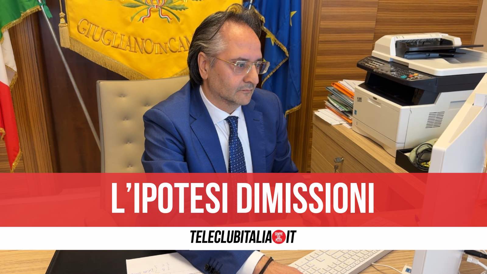 Giugliano, Pirozzi alle 12 incontra la maggioranza: avanza l’idea del voto in primavera