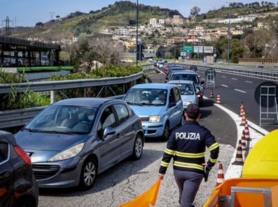 arrestato tangenziale napoli ladro