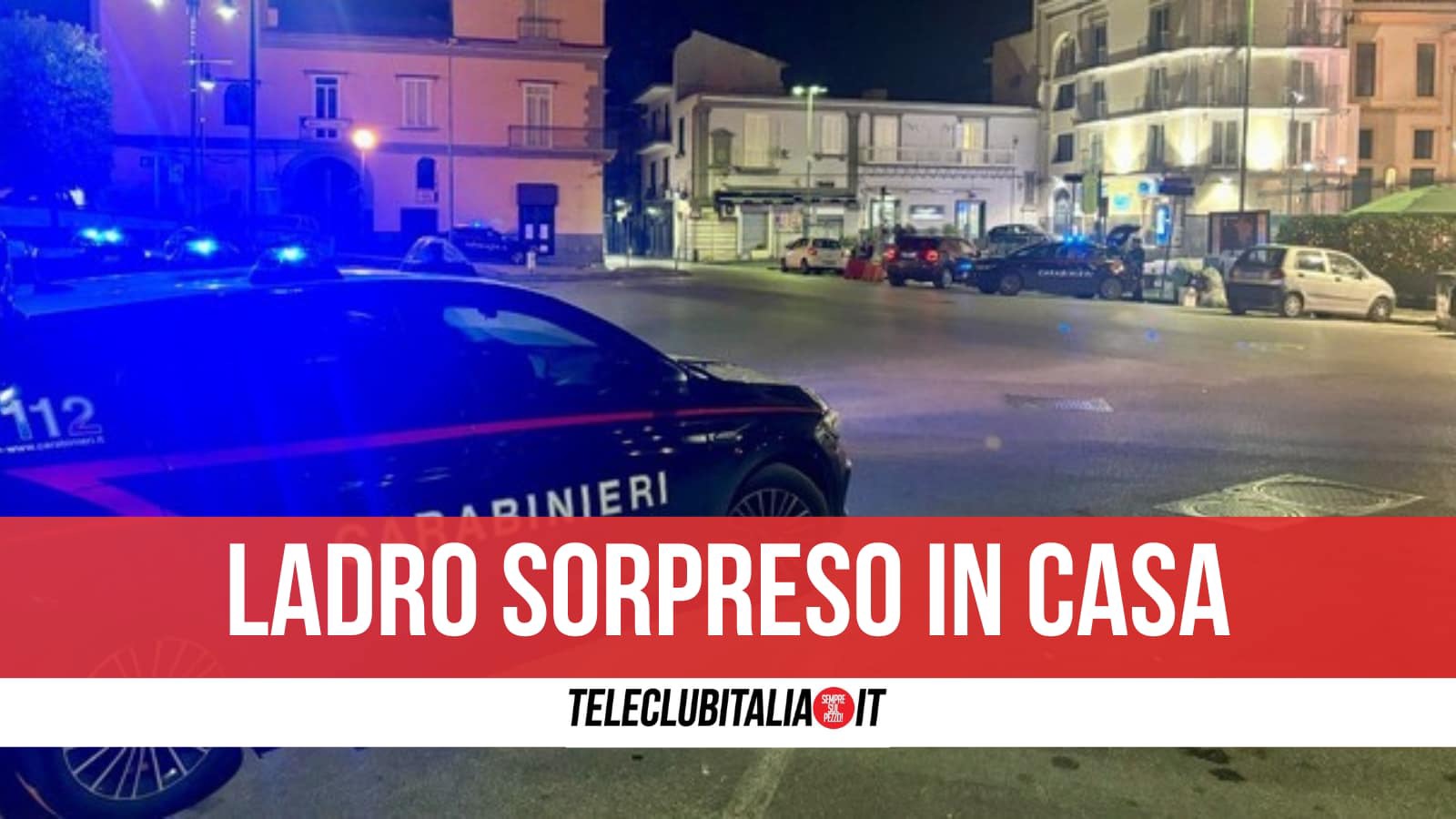 Giugliano: allarme topi d’appartamento, trova il ladro in camera da letto