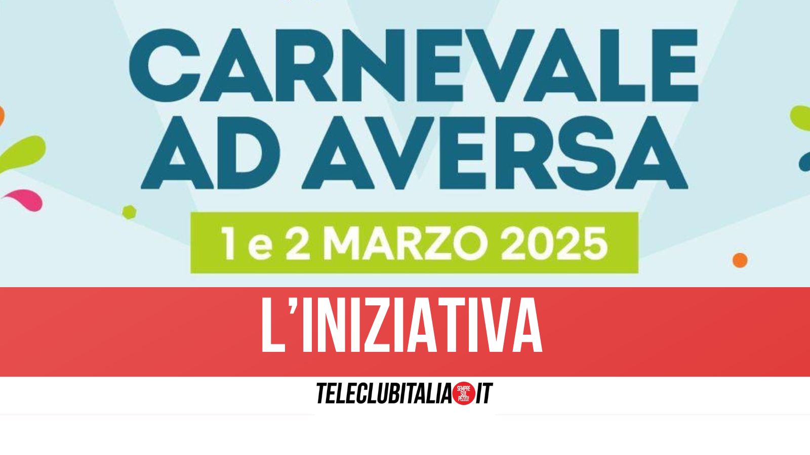 Aversa in festa per il Carnevale 2025: due giorni di eventi, spettacoli e laboratori per grandi e piccoli grazie all’associazione “Ammuina”