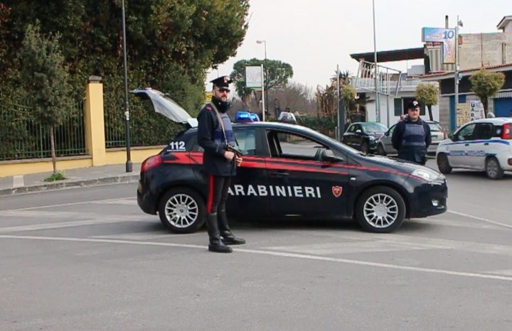 Sant'antimo Denunciati Lampeggiante Smerigliatrice