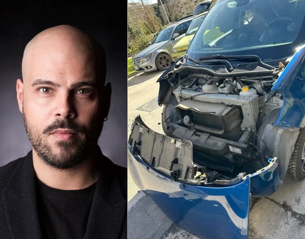 Vandalizzata Auto Gomorra Marco D'amore