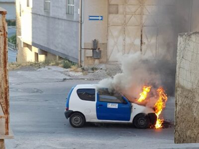 Volla Gpl Incendio Auto Feriti