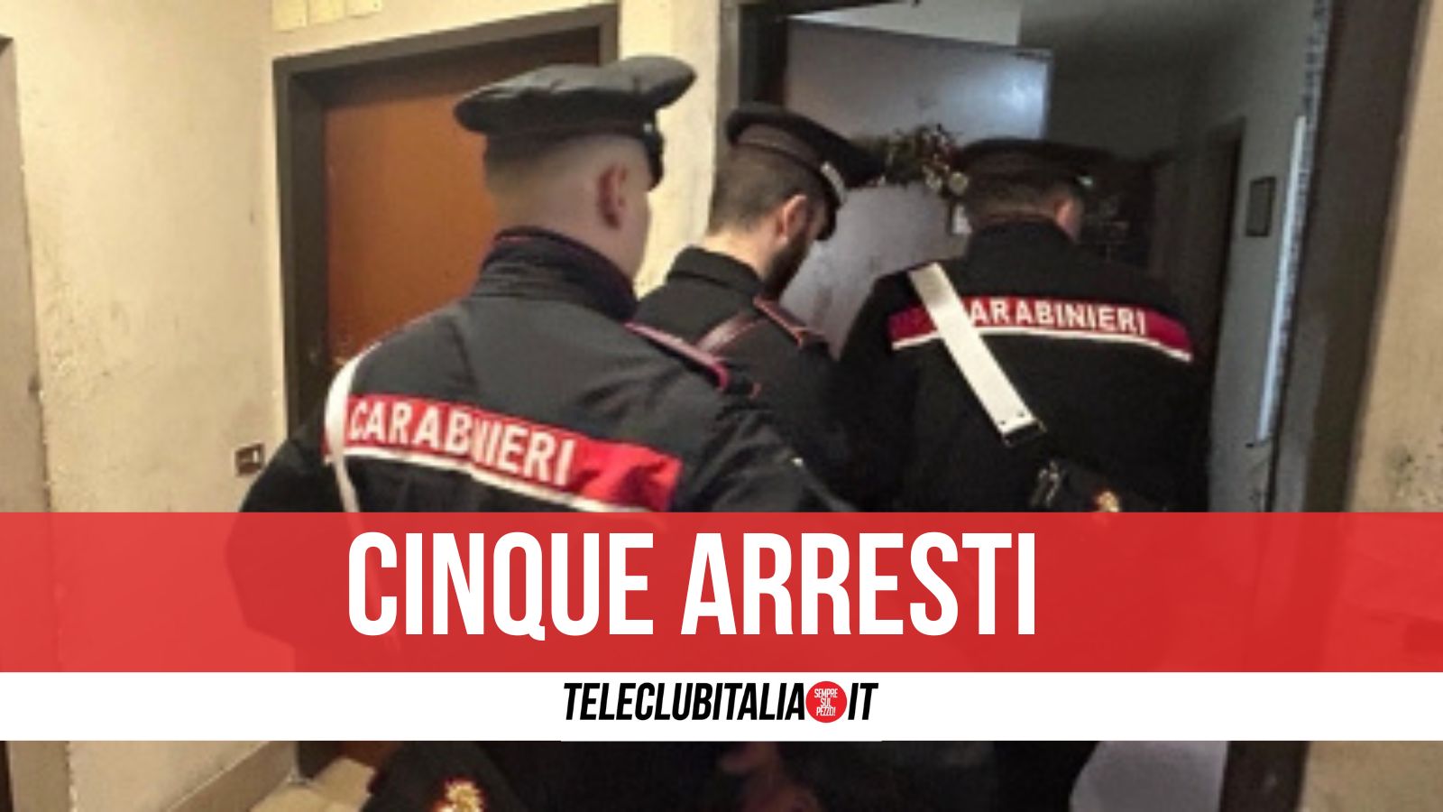 Droga e tentata estorsione, blitz a Cercola: smantellato gruppo legato ai clan nel napoletano