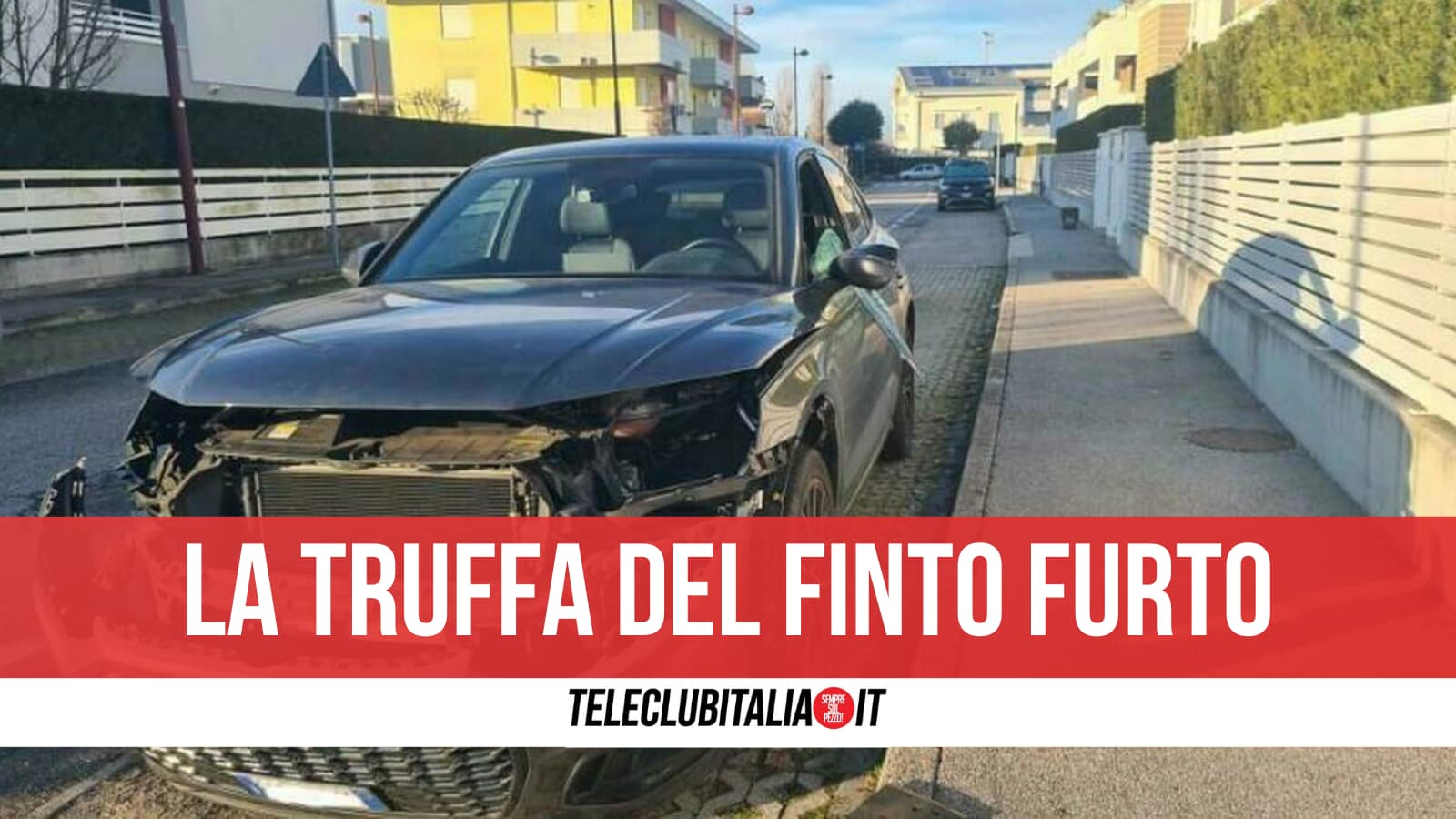 Gragnano, simula furto di pezzi della sua Audi: erano nella camera da letto