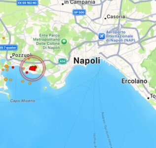 Terremoto Campi Flegrei 11 Marzo 2025