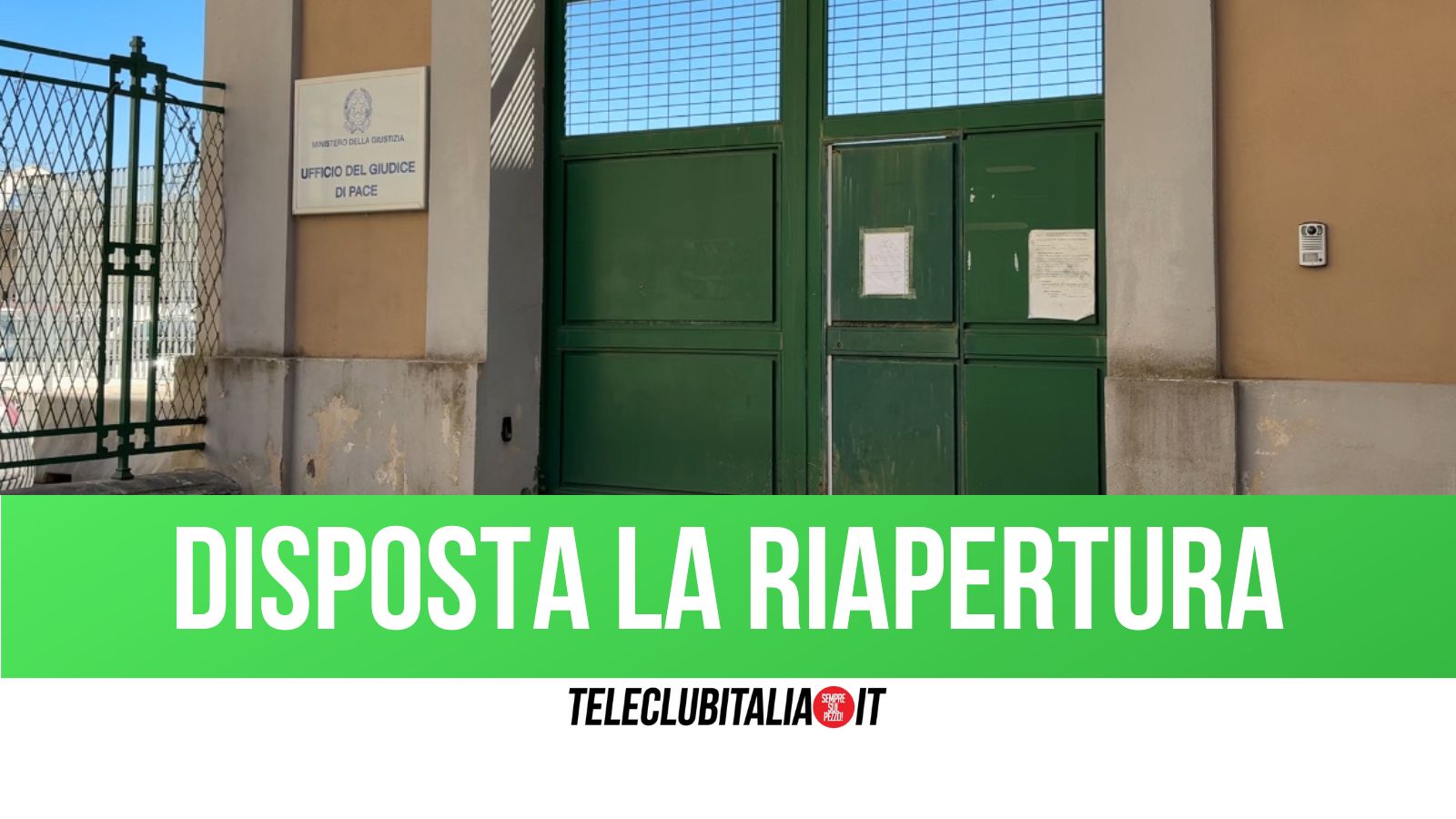 Aversa, riapre ufficio del Giudice di Pace: per gli avvocati “provvedimento offensivo”